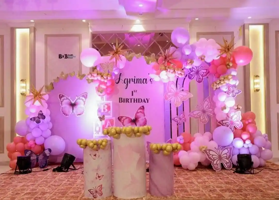 Butterfly wonderland Kids Birthday Decor